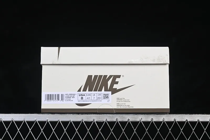 All Categories Air Jordan Jordan Series Basketball Shoes Air Jordan 1 Low High-end Customized Low-top Sneakers Travis Scott x Air Jordan 1 Low OG AJ1 Joe 1 Joint Overhook
